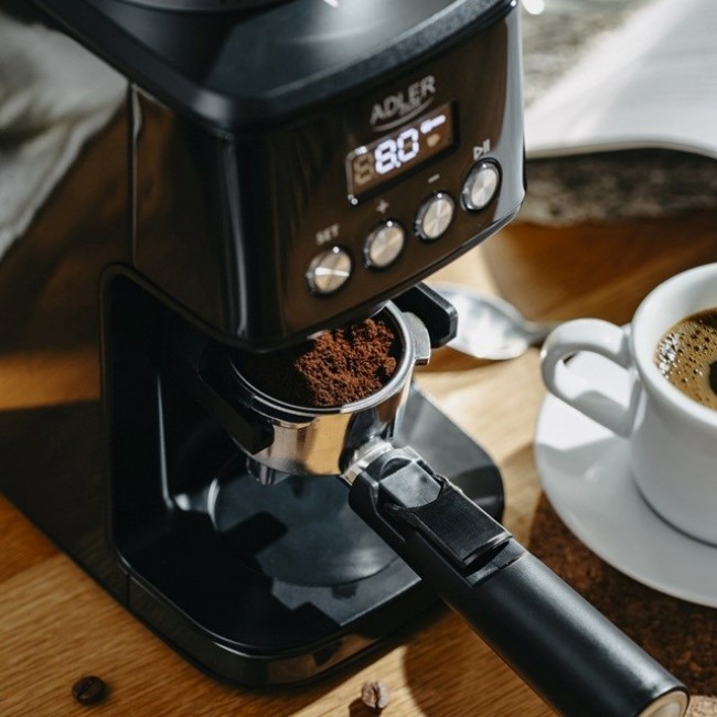 Adler AD 4300 Burr coffee grinder black