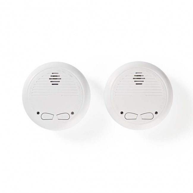 Nedis DTCTSC10WT2 smoke detector Air-sampling detector Wired & Wireless Nedis DTCTSC10WT2 smoke detector Air-sampling detector Wired & Wireless