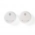 Nedis DTCTSC10WT2 smoke detector Air-sampling detector Wired & Wireless