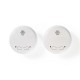 Nedis DTCTSC10WT2 smoke detector Air-sampling detector Wired & Wireless Nedis DTCTSC10WT2 smoke detector Air-sampling detector Wired & Wireless