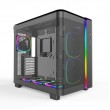 Montech KING 95 PRO Midi-Tower, Tempered Glass, ARGB - black