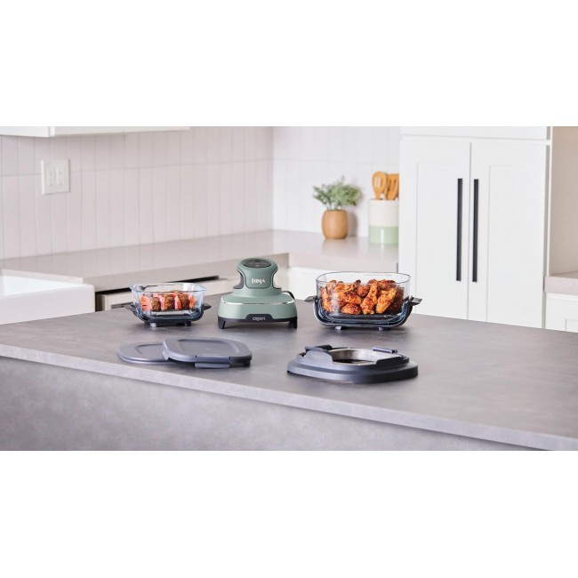 Ninja CRISPi Single 3.8 L 1700 W Hot air fryer Green, Grey, Transparent Ninja CRISPi Single 3.8 L 1700 W Hot air fryer Green, Grey, Transparent