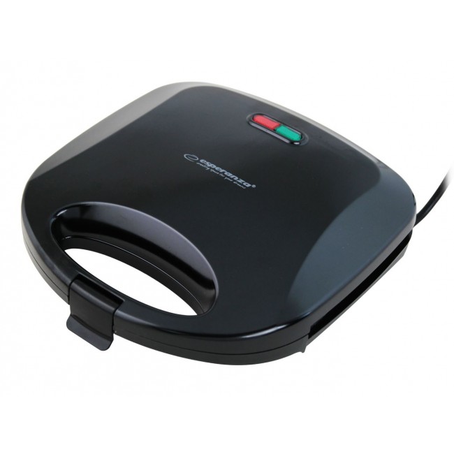 Esperanza EKT008 waffle iron 2 waffle(s) 1000 W Black