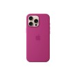 Apple iPhone 16 Pro Max Silicone Case with MagSafe - Fuchsia Apple iPhone 16 Pro Max Silicone Case with MagSafe - Fuchsia