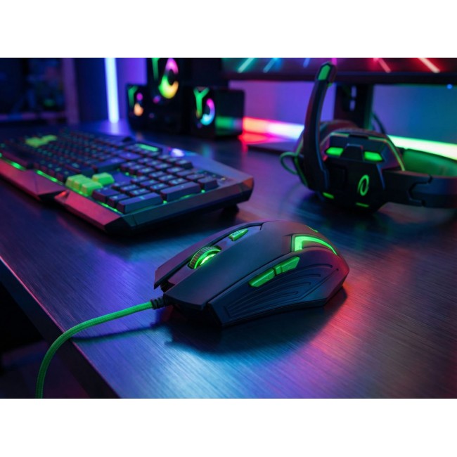 Esperanza EGM205G Fighter mouse Gaming Right-hand USB Type-A Optical 2400 DPI