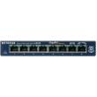NETGEAR GS108GE network switch Unmanaged Gigabit Ethernet (10/100/1000) Blue