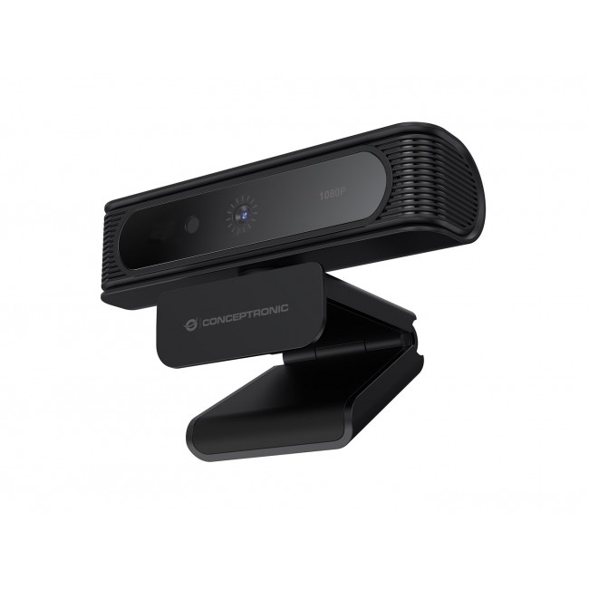 Conceptronic AMDIS09B 1080p Windows Hello Face Recognition Webcam
