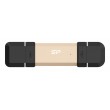 Silicon Power DS72 USB flash drive 500 GB USB Type-A / USB Type-C 3.2 Gen 2 (3.1 Gen 2) Gold Silicon Power DS72 USB flash drive 500 GB USB Type-A / USB Type-C 3.2 Gen 2 (3.1 Gen 2) Gold