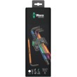 Wera 950 Spkl9 Hex-plus Hex Key Set L-shaped hex key set Metric/imperial 9 pc(s)
