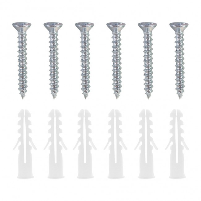 Maclean Wall-Mounted Garden Tool Organizer, steel, with hooks, max. load 30 kg, width 40 cm, MC-193