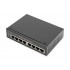 Digitus 8 port Gigabit Ethernet network switch, industrial, unmanaged