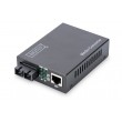 Digitus Fast Ethernet Media Converter, RJ45 / SC