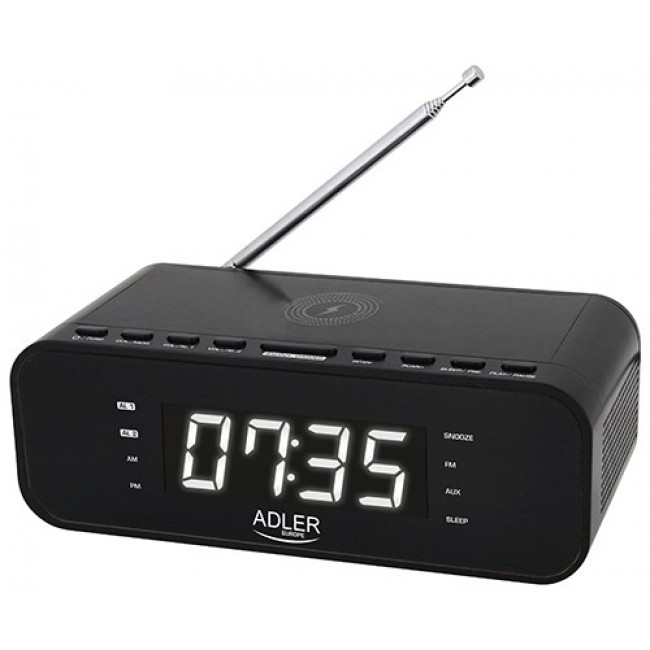 ADLER AD 1192b radio alarm clock black ADLER AD 1192b radio alarm clock black