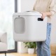 ROTHO Biala XL white - cat litter box ROTHO Biala XL white - cat litter box