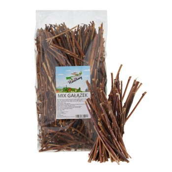 FACTORYHERBS HeroBunny MIX Twigs - Treat for Rodents and Rabbit - 500 g