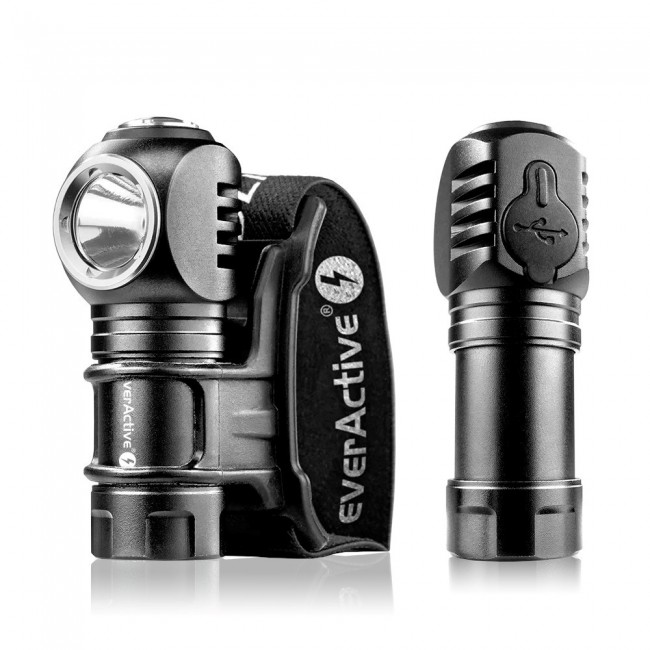 EverActive FL-55R Dripple LED rechargeable hand/LED headlamp EverActive FL-55R Dripple LED rechargeable hand/LED headlamp