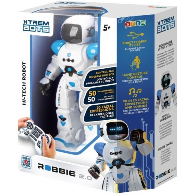 BLUE ROCKET TOYS Xtrem Bots Robbie Bot 2.0 robot