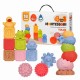 TULLO Sensory blocks Montessori educational set, 18 pieces TULLO Sensory blocks Montessori educational set, 18 pieces