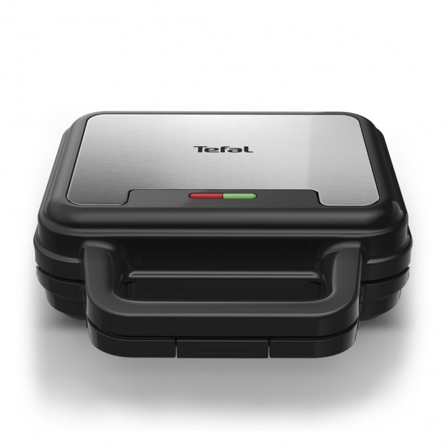 Tefal SW383D10 sandwich maker 700 W Black, Stainless steel