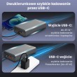 Extralink Powerbank EPB-126 20000mAh Silver Power bank, 45W PD, USB-C