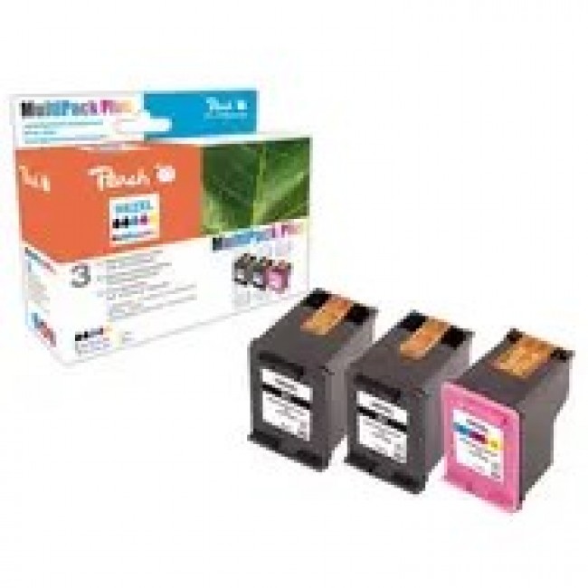 Peach 0F319640 ink cartridge 3 pc(s) Black, Cyan, Magenta, Yellow