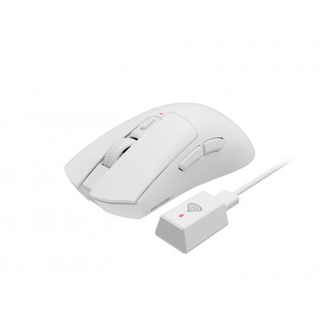 GAMING MOUSE GENESIS ZIRCON 880 PRO 8K/8K WIRELESS 30000DPI WHITE