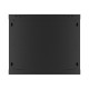 Lanberg WF01-6609-00B rack cabinet 9U Wall mounted rack Black