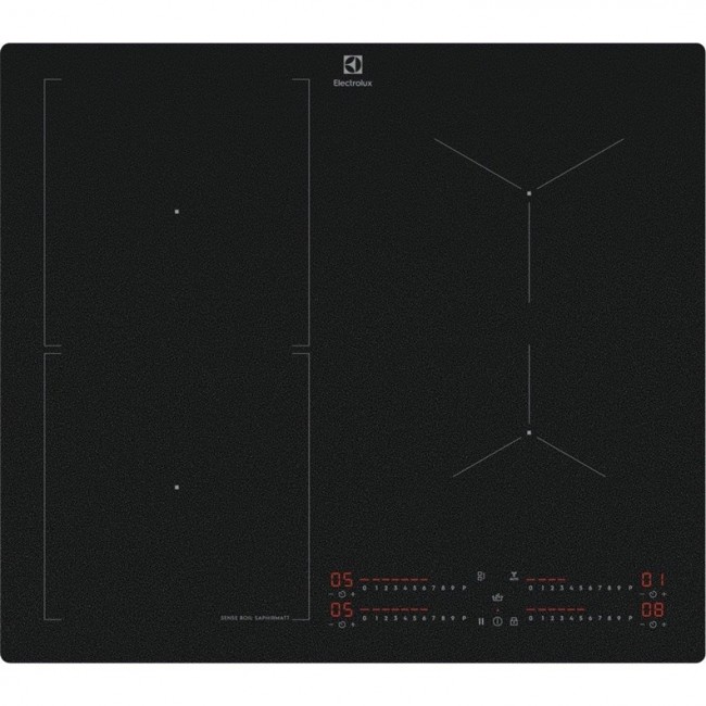 Electrolux Serie 700 EIS62453IZ Black Built-in 60 cm Zone induction hob 4 zone(s)