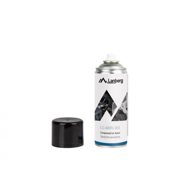 Lanberg CG-400FL-001 compressed air duster 400 ml