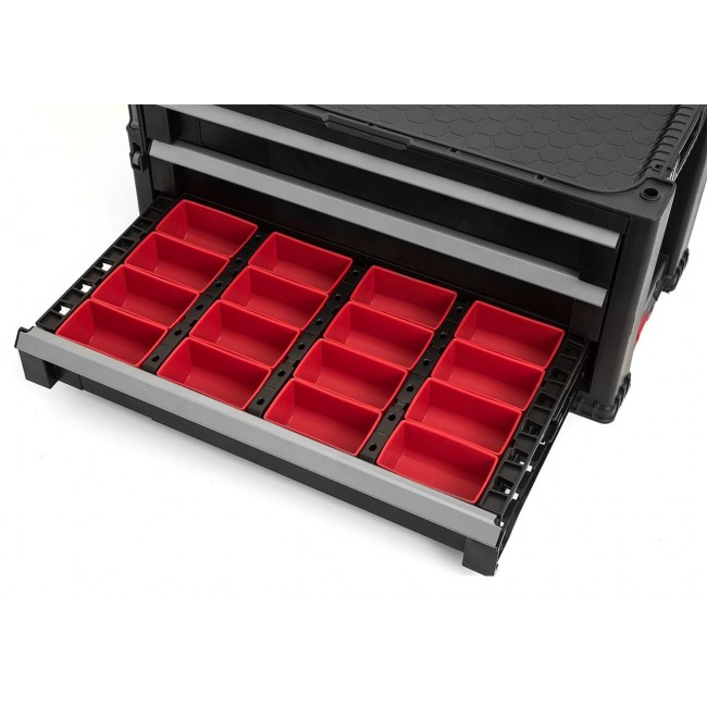 KETER BOOKCASE 6 DRAWERS TOOL CHEST SET