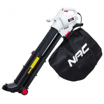 NAC VBE300-AS-G Electric leaf blower 3000 W 250 km/h Black, White