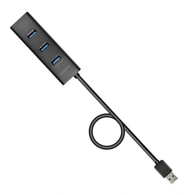 Axagon HUE-S2BL interface hub USB 3.2 Gen 1 (3.1 Gen 1) Type-A 5000 Mbit/s Black Axagon HUE-S2BL interface hub USB 3.2 Gen 1 (3.1 Gen 1) Type-A 5000 Mbit/s Black