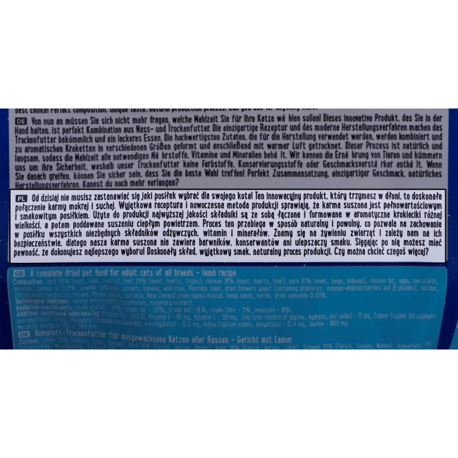DOLINA NOTECI Superfood Lamb - Dry Cat Food - 1 kg DOLINA NOTECI Superfood Lamb - Dry Cat Food - 1 kg