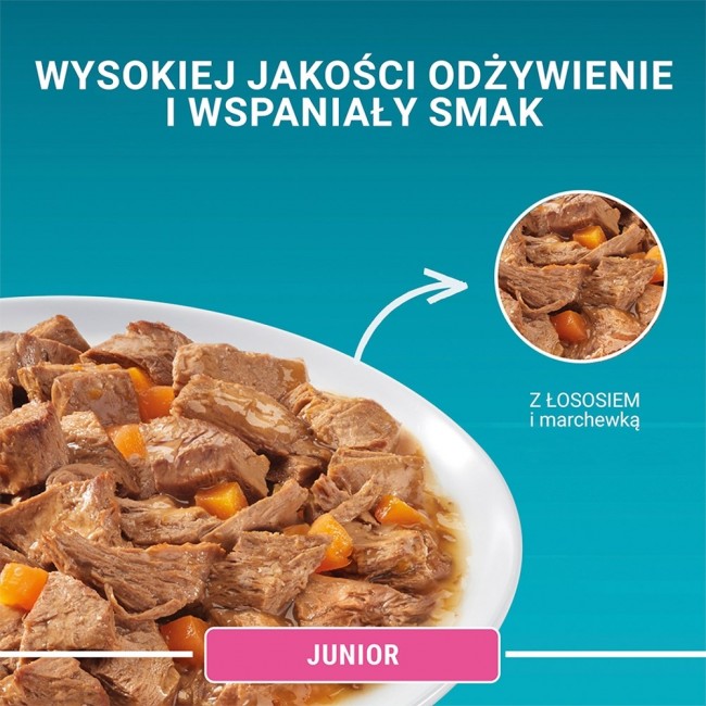 PURINA One Junior Salmon with carrot - wet cat food - 85g PURINA One Junior Salmon with carrot - wet cat food - 85g