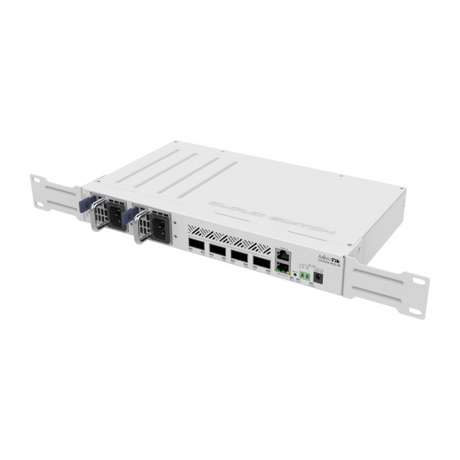 Mikrotik CRS504-4XQ-IN network switch Managed Fast Ethernet (10/100) Power over Ethernet (PoE) White Mikrotik CRS504-4XQ-IN network switch Managed Fast Ethernet (10/100) Power over Ethernet (PoE) White