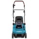 Makita DLM382CM2 lawn mower Walk behind lawn mower Battery Black, Blue Makita DLM382CM2 lawn mower Walk behind lawn mower Battery Black, Blue
