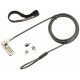 DICOTA D31713 cable lock Black 2 m DICOTA D31713 cable lock Black 2 m