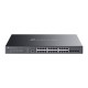 TP-Link Omada SG3428XMPP network switch Managed L2+ Gigabit Ethernet (10/100/1000) Power over Ethernet (PoE) 1U Black TP-Link Omada SG3428XMPP network switch Managed L2+ Gigabit Ethernet (10/100/1000) Power over Ethernet (PoE) 1U Black