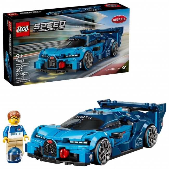 LEGO SPEED CHAMPIONS 77253 Bugatti Vision GT Hyper Sports Car