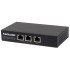 Intellinet 2-Port Gigabit High-Power PoE+ Extender Repeater, IEEE 802.3at/af Power over Ethernet (PoE+/PoE), metal