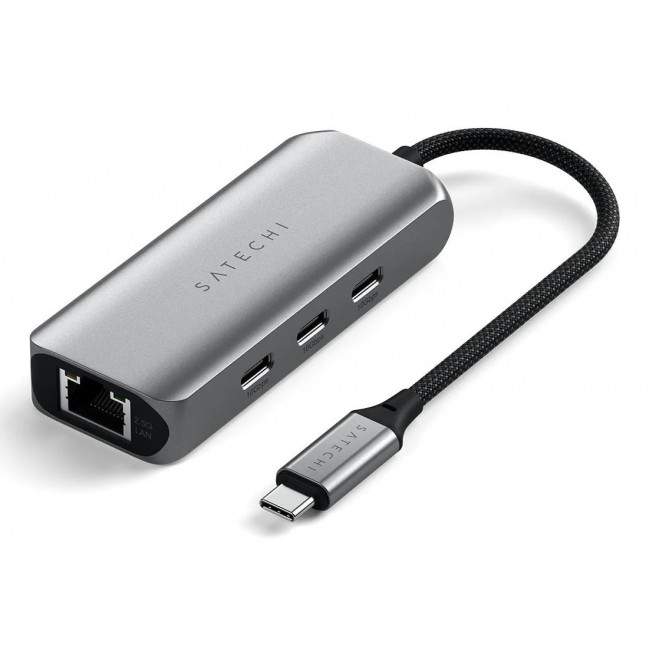Satechi 4-In-1 USB-C Hub - mobile devices hub