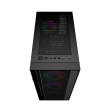 Gembird Fornax 4000 ARGB gaming ATX computer case, Midi Tower, backlight, Black