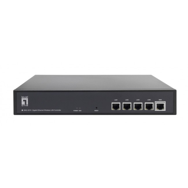 LevelOne Gigabit Ethernet Wireless LAN Controller, Manage up to 128 APs