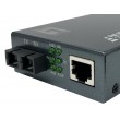 LevelOne RJ45 to SC Gigabit Media Converter, PoE PSE, Multi-Mode Fiber, 0.5km