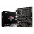 MSI A520M PRO motherboard AMD A520 Socket AM4 micro ATX
