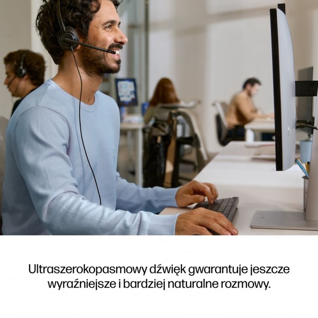 HP Poly Mission 425 Stereo USB Wired Headset Classic (Bulk) HP Poly Mission 425 Stereo USB Wired Headset Classic (Bulk)