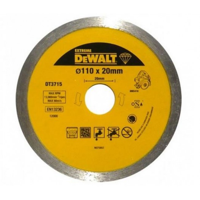 DeWALT DT3715-QZ angle grinder accessory Cutting disc