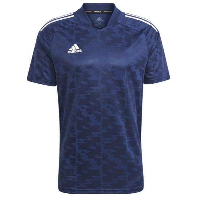 adidas Condivo 21 Jersey Primeblue Men's T-Shirt navy blue GJ6801 S adidas Condivo 21 Jersey Primeblue Men's T-Shirt navy blue GJ6801 S