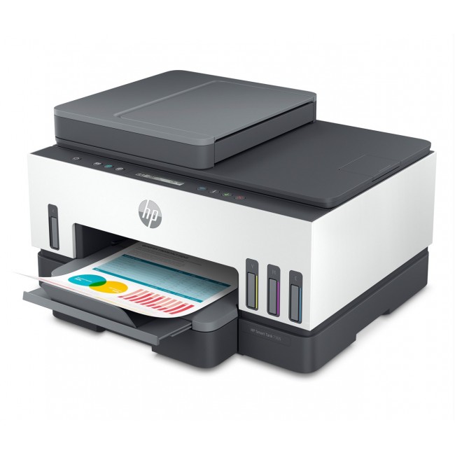 HP Smart Tank 7305 Wireless All-in-One Color Printer, Two-sided printing Copier, Scanner HP Smart Tank 7305 Wireless All-in-One Color Printer, Two-sided printing Copier, Scanner