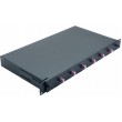Helos 375557 rack cabinet 1U Black